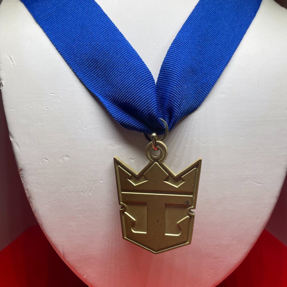 Royal Caribbean Cruise Award Ribbon and Gold Medallion 1st place!